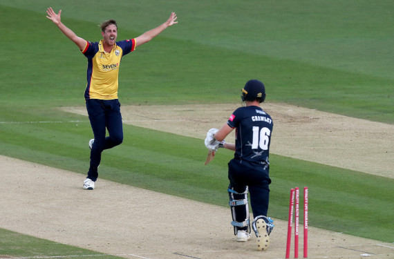 Kent Spitfires vs Essex Eagles, Vitality Blast T20, Cricket, the St Lawrence Ground, Canterbury, Kent, United Kingdom - 26 Jul 2019