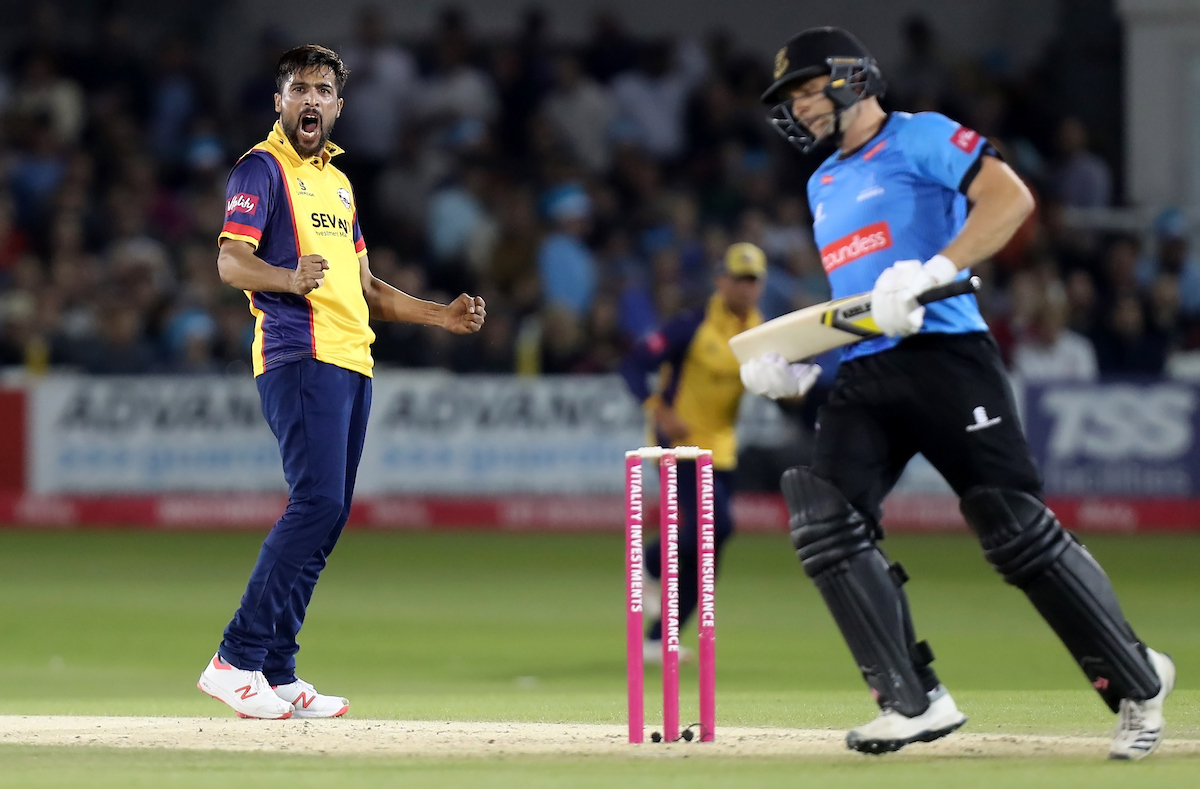 Sussex Sharks vs Essex Eagles, Vitality Blast T20, Cricket, The 1st Central County Ground, Hove, East Sussex, United Kingdom – 22 Aug 2019