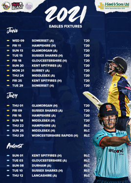 Vitality Blast And Royal London Cup Fixtures Announced