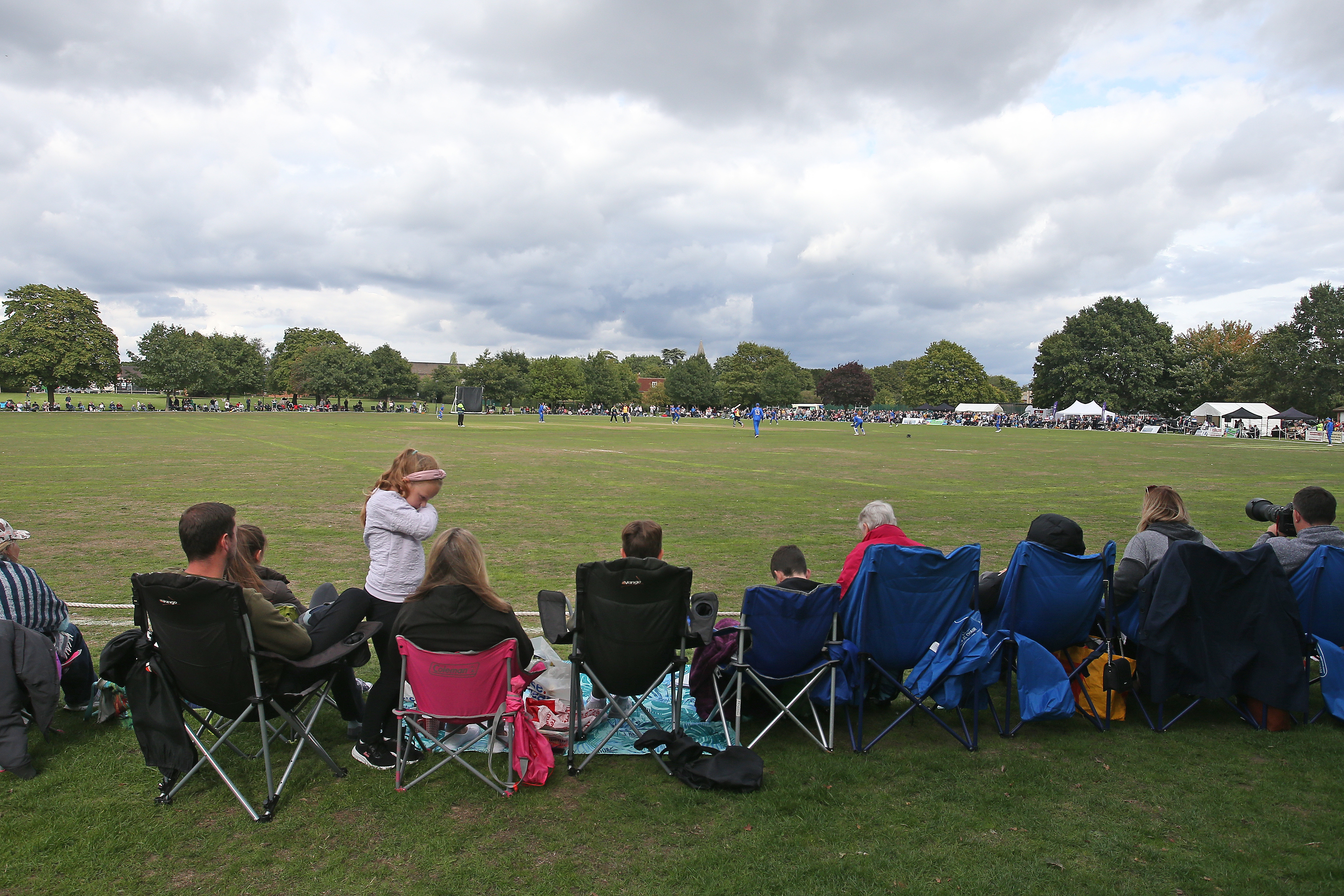 Upminster CC vs Essex CCC, Benefit Match, Cricket, Upminster Park, Upminster, Essex, United Kingdom – 18 Sep 2022