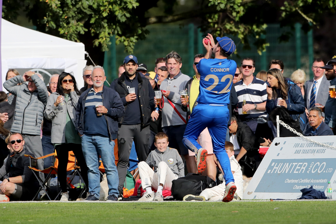Upminster CC vs Essex CCC, Benefit Match, Cricket, Upminster Park, Upminster, Essex, United Kingdom – 18 Sep 2022