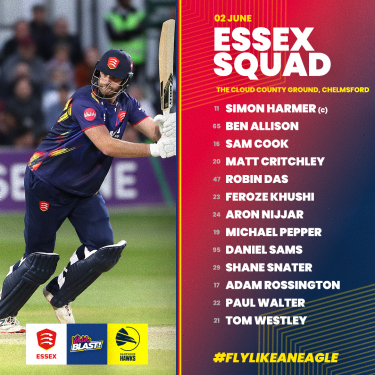 hampshire updated squad