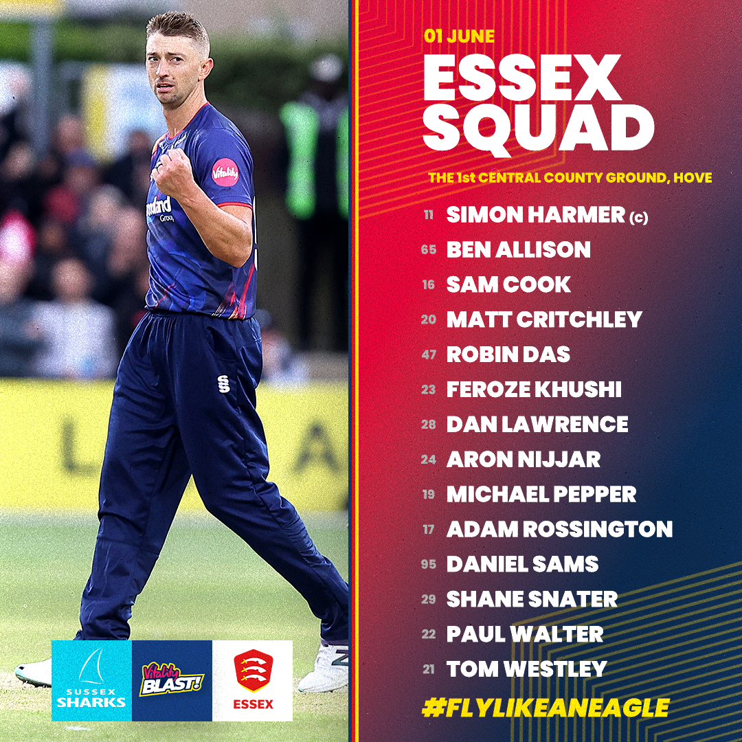 Final Sussex Squad