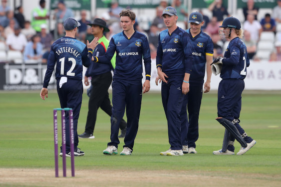 Essex Eagles vs Yorkshire Vikings, Royal London One-Day Cup, Cricket, The Cloud County Ground, Chelmsford, Essex, United Kingdom - 17 Aug 2022