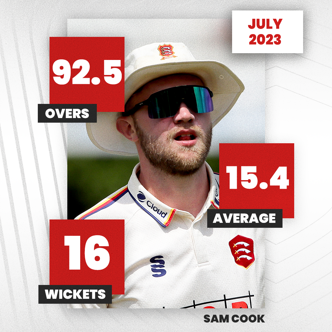 Cook wickets July