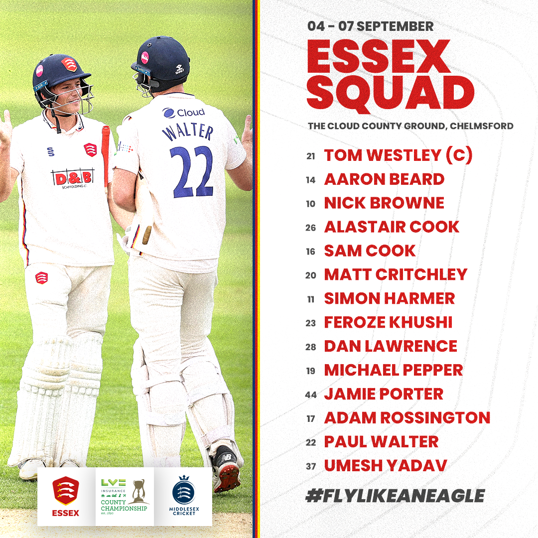 Middlesex squad