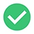 green tick