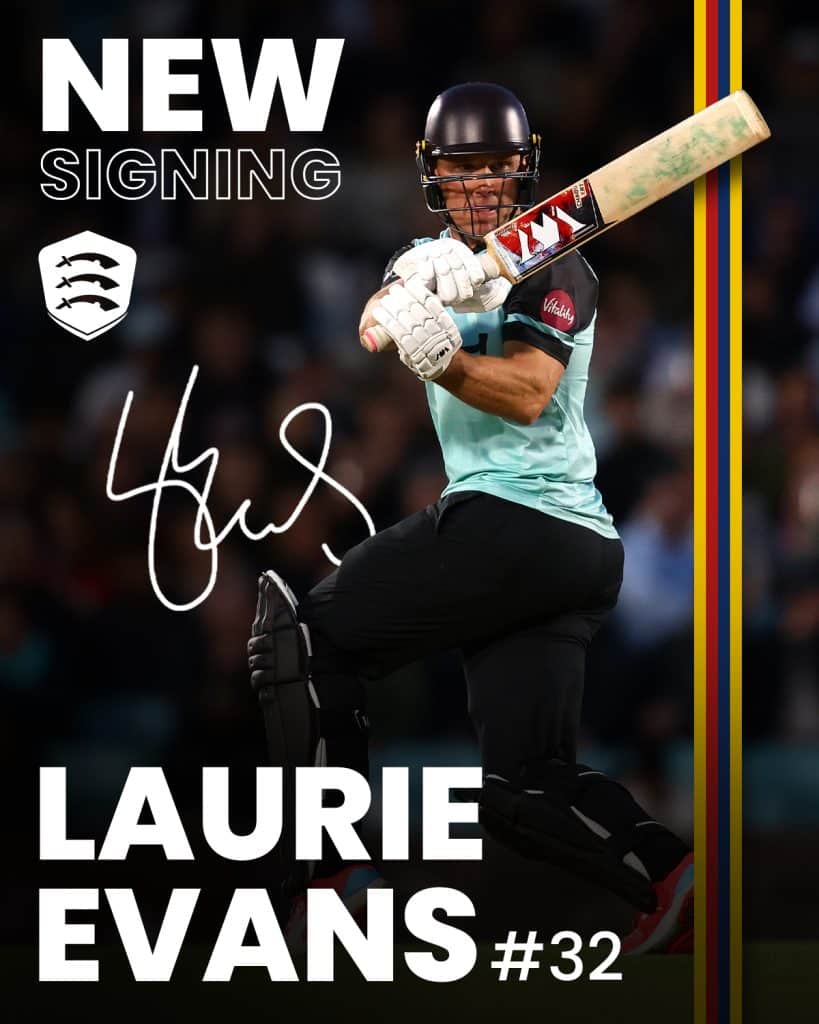 Laurie Evans Signs for Essex - Essex Cricket
